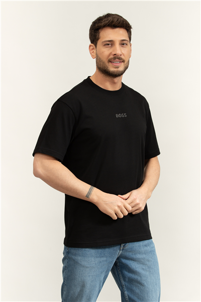 Boss Erkek Bisiklet Yaka T-Shirt