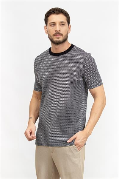 Boss Erkek Bisiklet Yaka T-Shirt