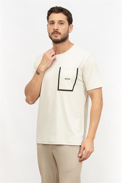 Boss Erkek Bisiklet Yaka T-Shirt