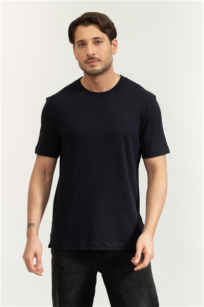 Boss Erkek Bisiklet Yaka T-Shirt