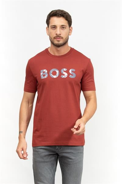 Boss Erkek Bisiklet Yaka T-Shirt