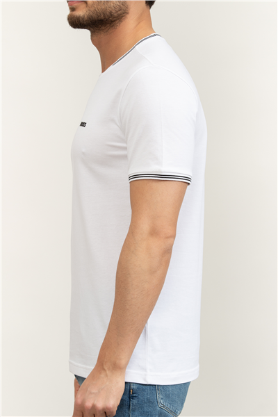 Boss Erkek Bisiklet Yaka T-Shirt