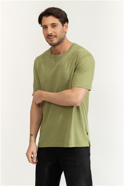 Boss Erkek Bisiklet Yaka T-Shirt