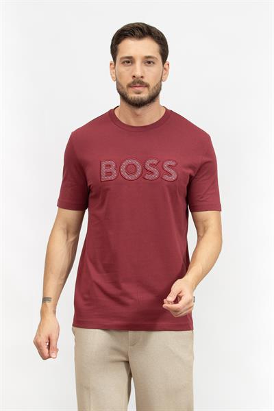 Boss Erkek Bisiklet Yaka T-Shirt