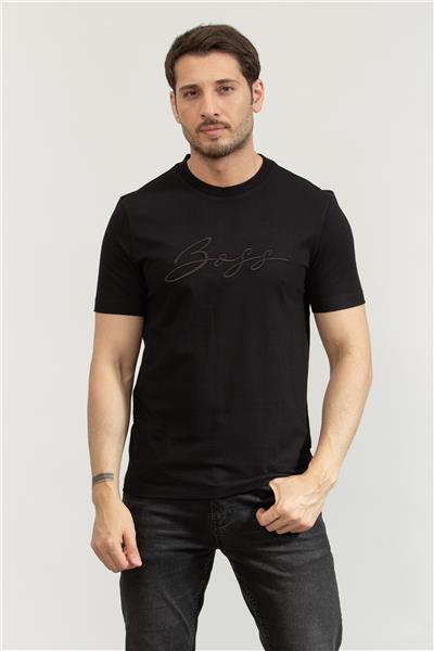 Boss Erkek Bisiklet Yaka T-Shirt