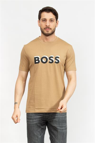 Boss Erkek Bisiklet Yaka T-Shirt