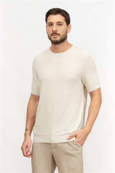 Boss Erkek Bisiklet Yaka T-Shirt