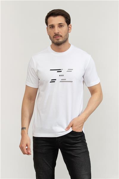 Boss Erkek Bisiklet Yaka T-Shirt