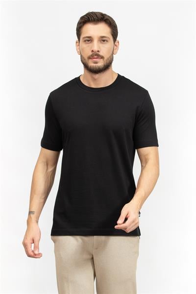 BOSS H-Thompson Erkek Bisiklet Yaka T-Shirt