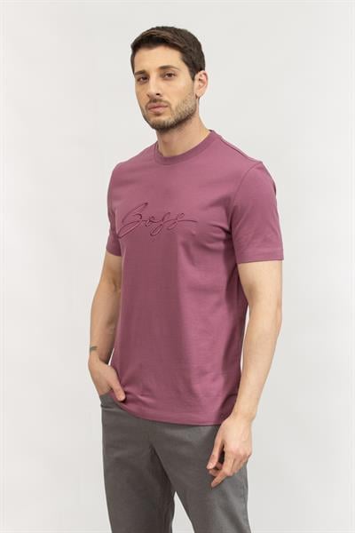 Boss Erkek Bisiklet Yaka T-Shirt