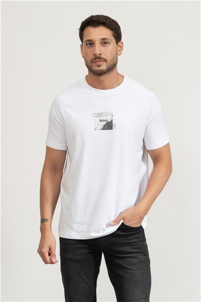 Boss Erkek Bisiklet Yaka T-Shirt