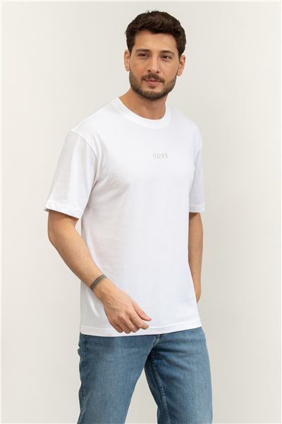 Boss Erkek Bisiklet Yaka T-Shirt