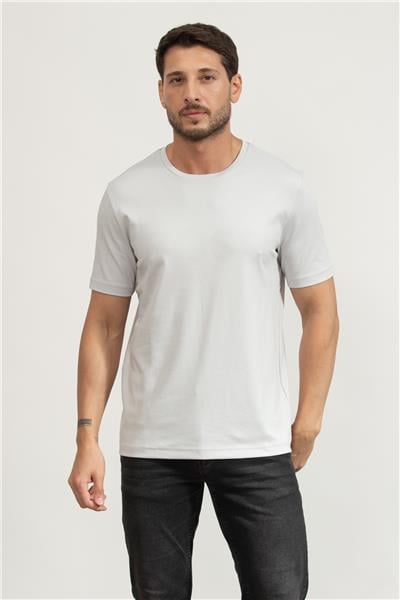 Boss Tee Logo Future Erkek Bisiklet Yaka T-Shirt