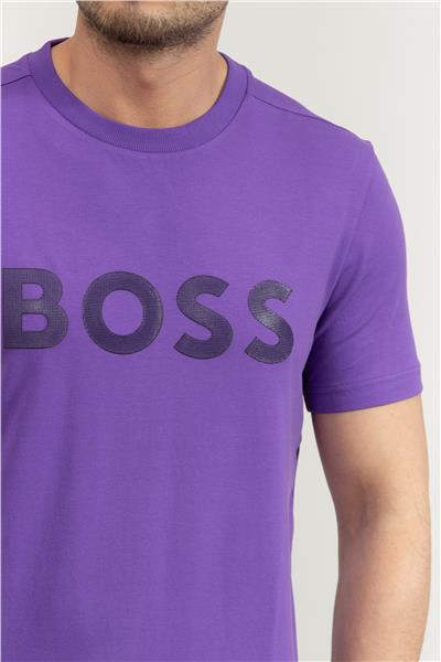 Boss Erkek Bisiklet Yaka T-Shirt