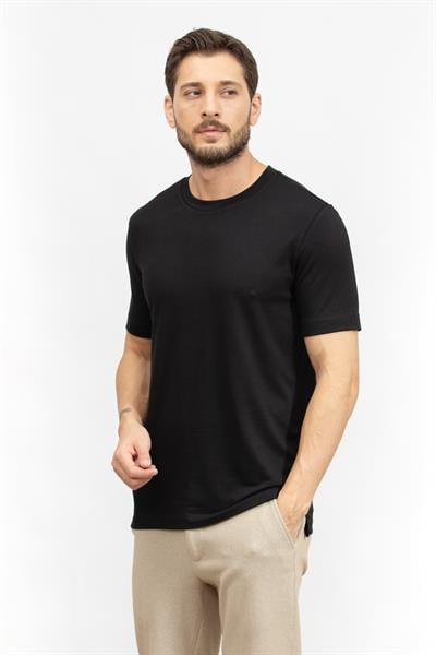 BOSS H-Thompson Erkek Bisiklet Yaka T-Shirt