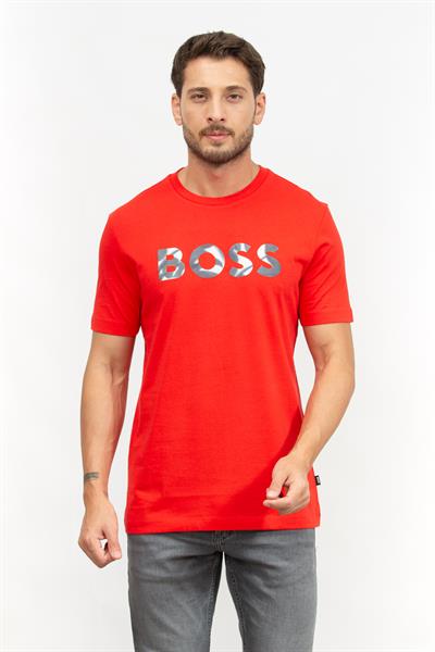 Boss Erkek Bisiklet Yaka T-Shirt
