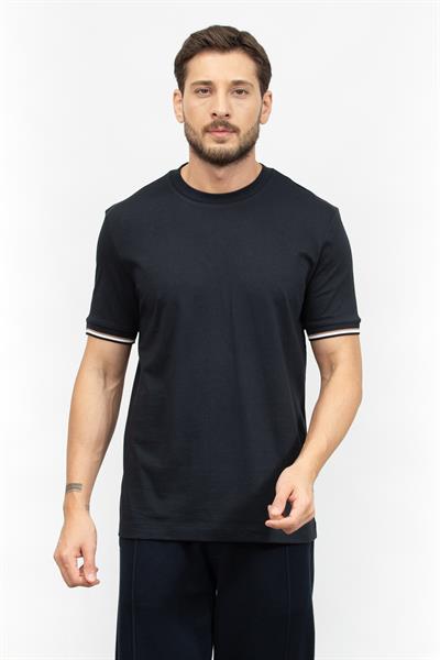 Boss Erkek Bisiklet Yaka T-Shirt