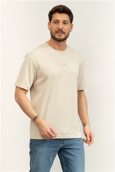 Boss Erkek Bisiklet Yaka T-Shirt