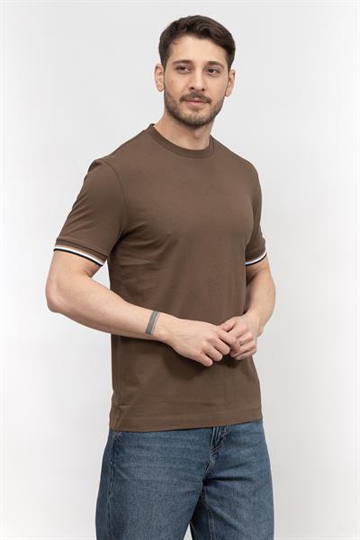 Boss Erkek Bisiklet Yaka T-Shirt