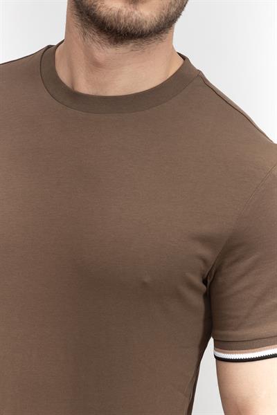 Boss Erkek Bisiklet Yaka T-Shirt