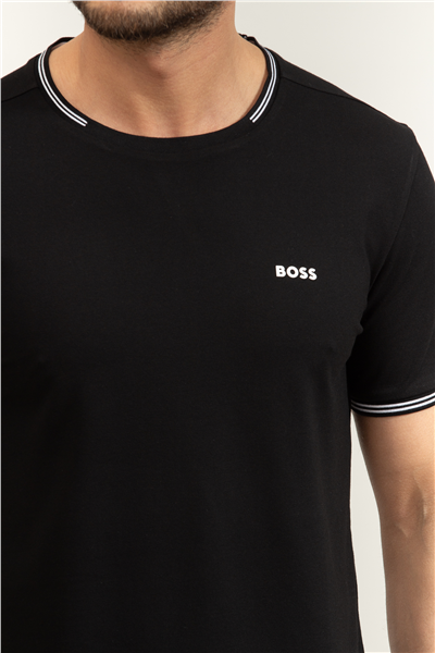 Boss Erkek Bisiklet Yaka T-Shirt