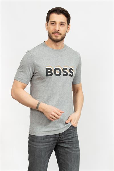 Boss Erkek Bisiklet Yaka T-Shirt