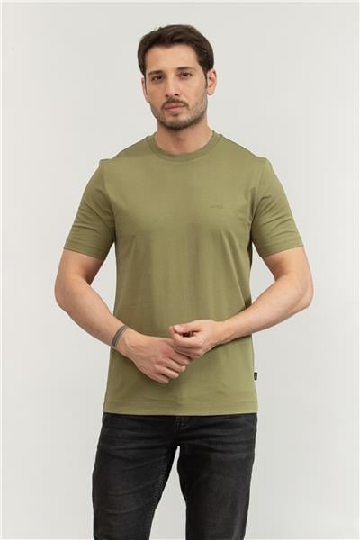 Boss Thompson Erkek Bisiklet Yaka T-Shirt