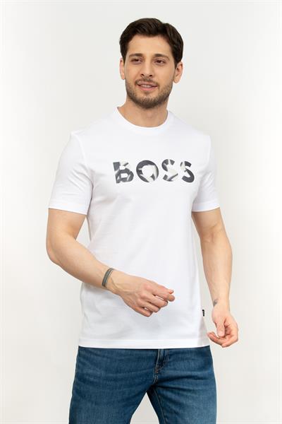 Boss Erkek Bisiklet Yaka T-Shirt