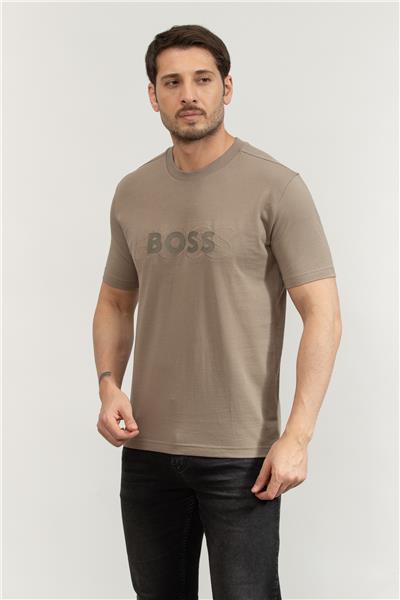 Boss Erkek Bisiklet Yaka T-Shirt