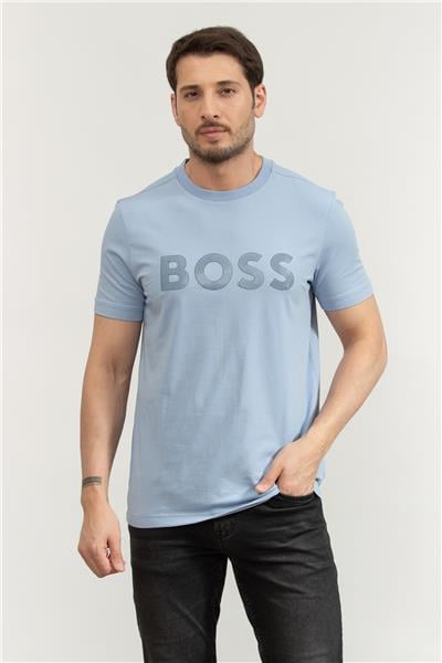 Boss Erkek Bisiklet Yaka T-Shirt