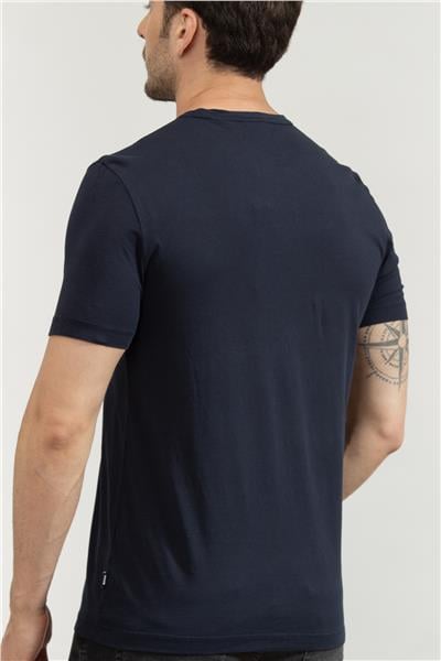 Boss Erkek Bisiklet Yaka T-Shirt