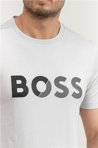 Boss Erkek Bisiklet Yaka T-Shirt
