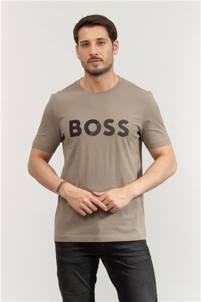 Boss Erkek Bisiklet Yaka T-Shirt