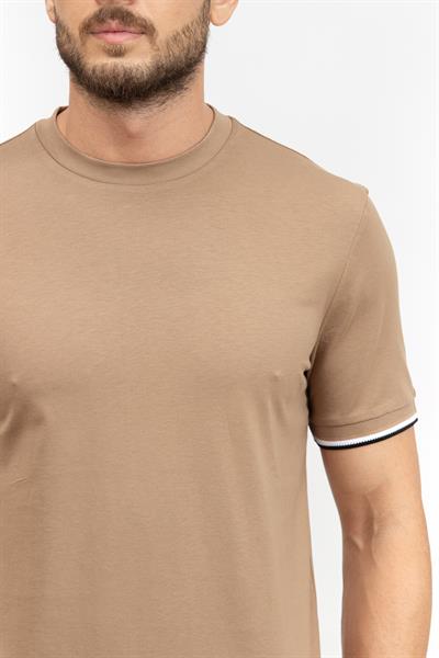 Boss Erkek Bisiklet Yaka T-Shirt