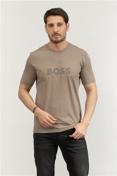Boss Erkek Bisiklet Yaka T-Shirt