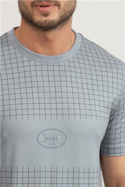Boss Erkek Bisiklet Yaka T-Shirt