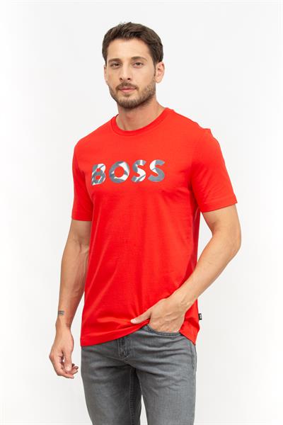 Boss Erkek Bisiklet Yaka T-Shirt