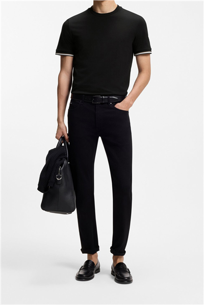 Boss Erkek Bisiklet Yaka T-Shirt