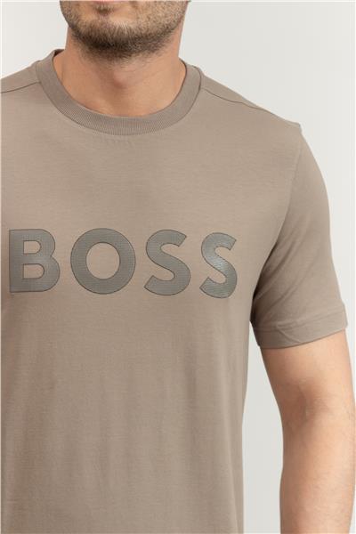 Boss Erkek Bisiklet Yaka T-Shirt