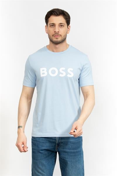 Boss Erkek Bisiklet Yaka T-Shirt