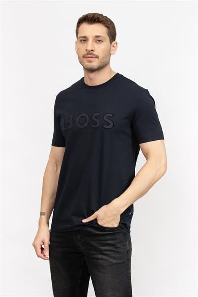 Boss Erkek Bisiklet Yaka T-Shirt
