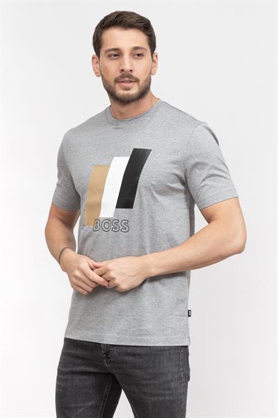 Boss Erkek Bisiklet Yaka T-Shirt
