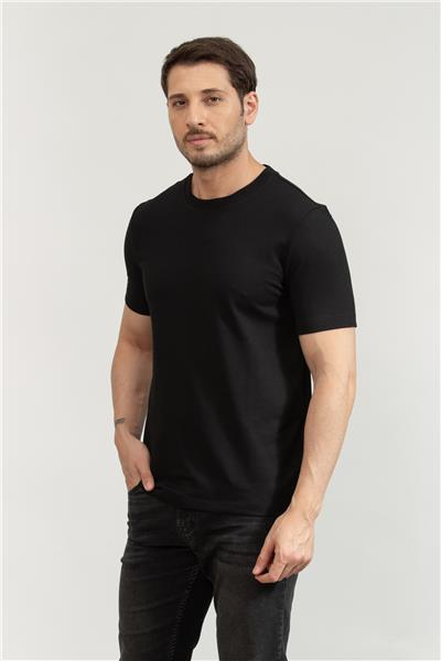 Boss Erkek Bisiklet Yaka T-Shirt