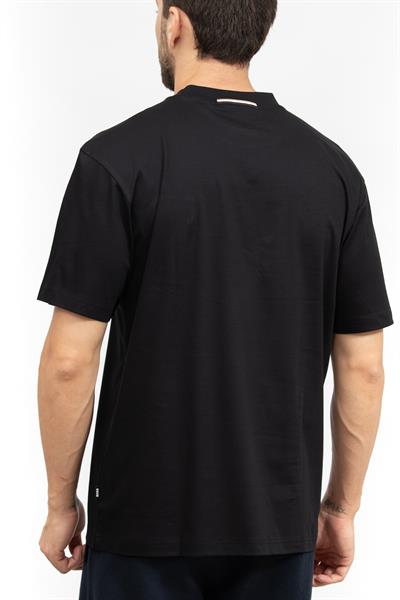Boss Erkek Bisiklet Yaka T-Shirt Siyah