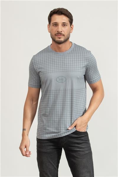 Boss Erkek Bisiklet Yaka T-Shirt