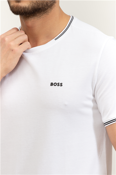Boss Erkek Bisiklet Yaka T-Shirt
