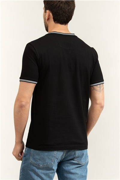 Boss Erkek Bisiklet Yaka T-Shirt