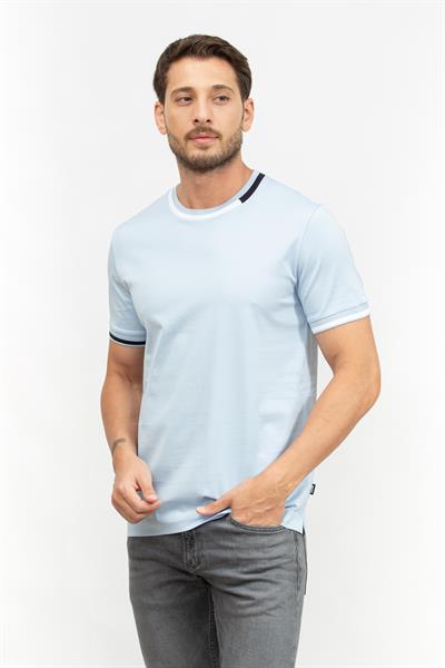 Boss Erkek Bisiklet Yaka T-Shirt