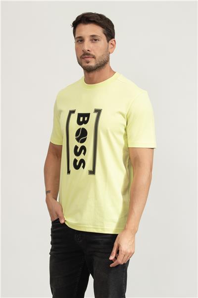 Boss Erkek Bisiklet Yaka T-Shirt