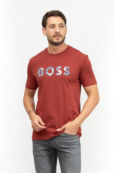 Boss Erkek Bisiklet Yaka T-Shirt